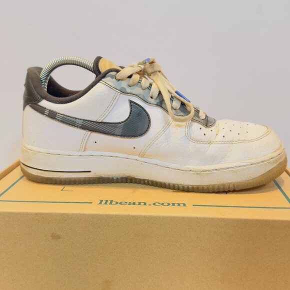 Nike Air Force 1 LV8 GS Remix Pack Sneakers Men’s Size 8 Black White Leather - Picture 6 of 15